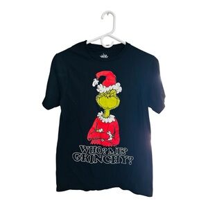 Black Grinch Graphic T-Shirt